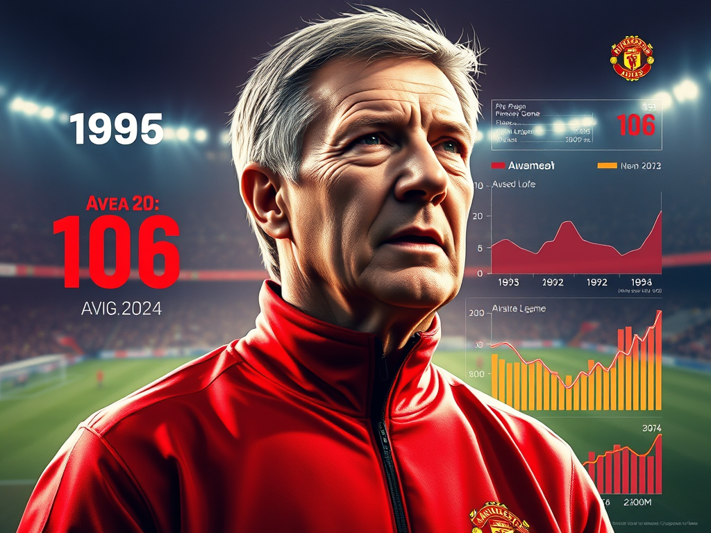 Managers at Manchester United; a points average per game Premier League statistical analysis from&nbsp;1986-2024.